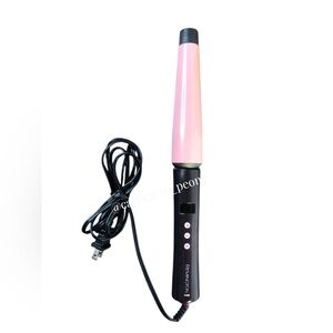Remington CI9538 Pro 1”-1.5” Pink Pearl Ceramic Conical Curling Wand Digital